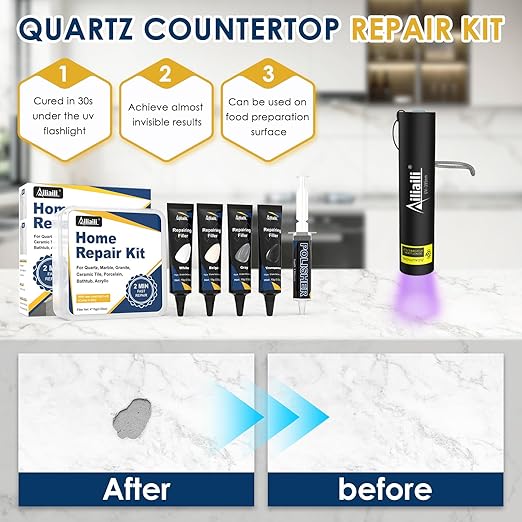 Quartz Countertop Repair Kit, Granite & Marble Repair Kit - Image 4