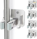 Broom Holder Wall Mount Screw Drilling, Sturdy Heavy Duty Stainless Steel Mop by Unknown