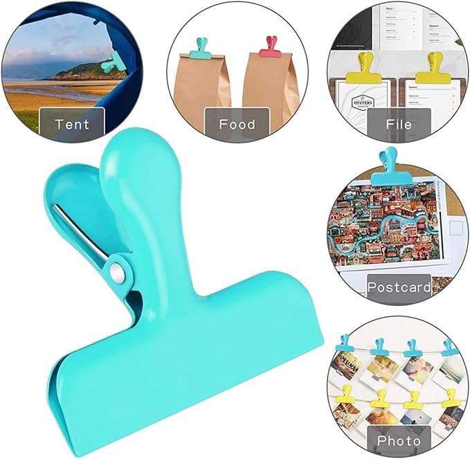 FINDMAG Heavy Duty Stainless Steel Chip Clips, Chip Bags - Image 6