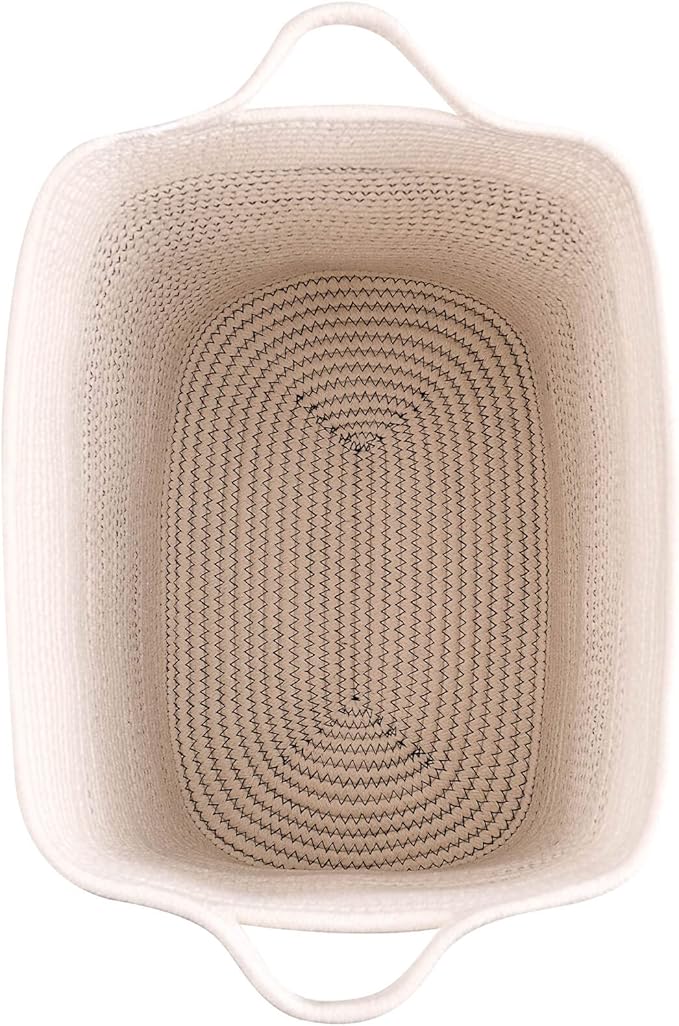 Medium and Large Woven Basket//With Handle, Used - Image 6