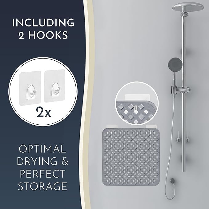 Homerella Anti Slip Shower Mat | Anti Mold Non Slip Bathtub Mat - Image 4