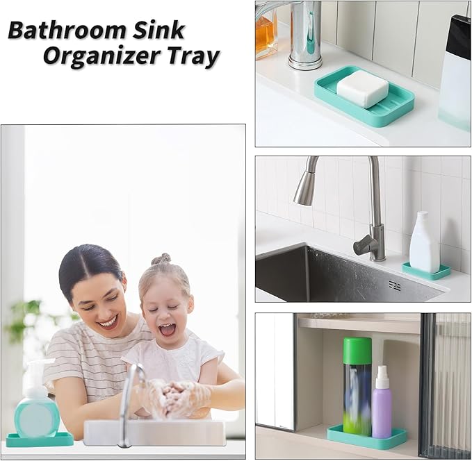 Silicone Kitchen Sink Organizer Tray - Image 3
