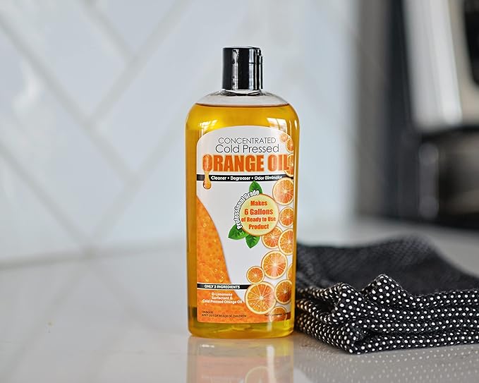 Cold Pressed Orange Oil Concentrate |12-ounce Professional Grade All-Purpose - Image 8