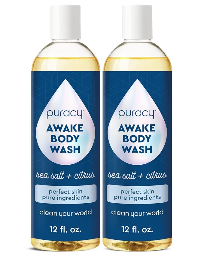 Puracy Body Wash, Natural Body Wash, 98.6% Pure Plant Ingredients, Moisturizing by Puracy