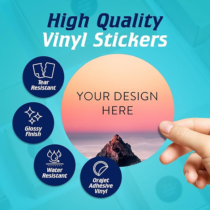 100 Custom Vinyl Stickers - Image 3