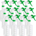 Eccliy 12 Pcs 16 Oz Plastic Spray Bottle, Adjustable Empty Reusable Sprayer by Eccliy
