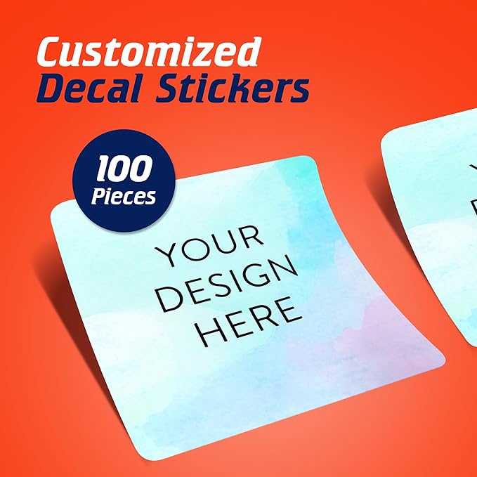 100 Custom Vinyl Stickers - Image 2