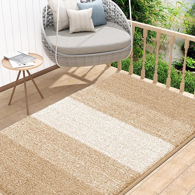 Kitinjoy Indoor Outdoor Door Mat, 48x32 Non-Slip Absorbent Dirt Trapper by Kitinjoy