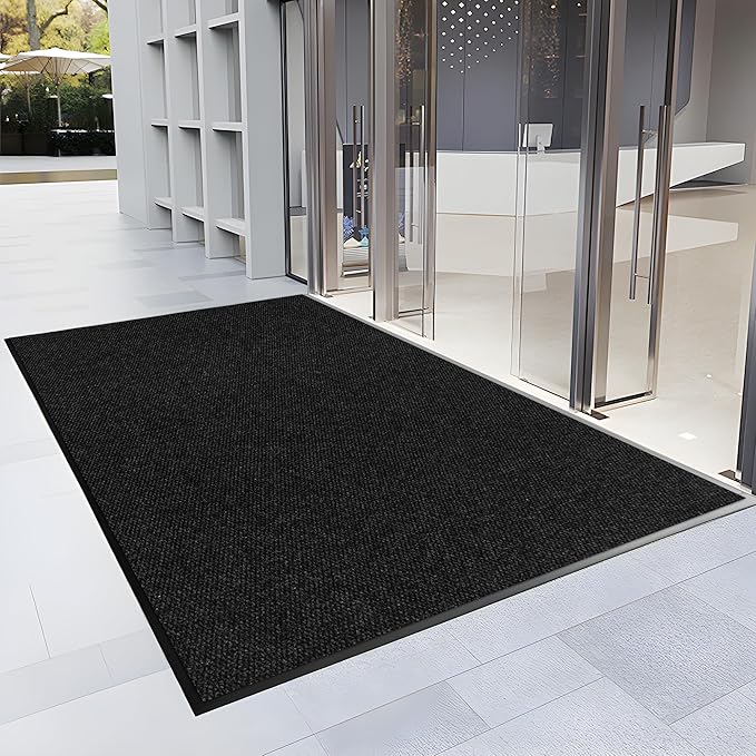 3′ x 48′ Front Door Mat Indoor Outdoor Entrance, Commercial Floor Mat Heavy by Morefany