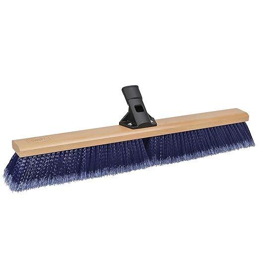 SWOPT 24” Premium Multi-Surface Push Broom Head — Indoor and Outdoor Push Broom by SWOPTCleaning
