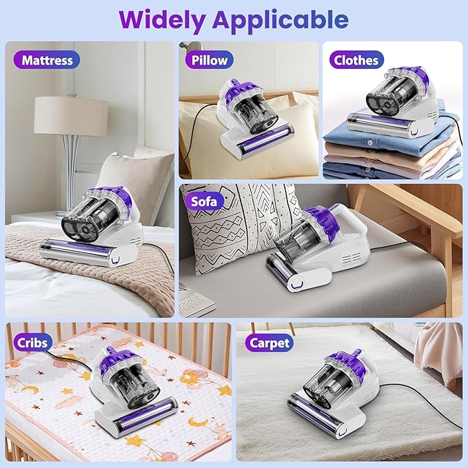 Mattress Vacuum Cleaner, 16Kpa Bed Vacuum Cleaner - Image 6
