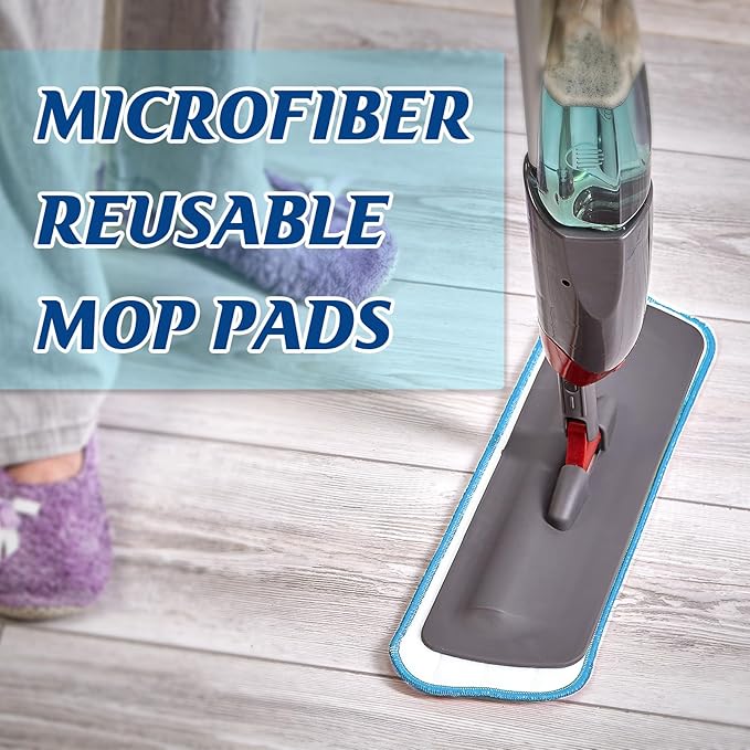 36 Pcs Microfiber Mop Pads Machine Washable Cleaning Flat Mop Head Replacement - Image 7