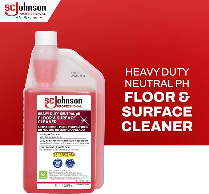 SC Johnson Professional Heavy Duty Neutral pH Floor and Surface Cleaner - Image 2