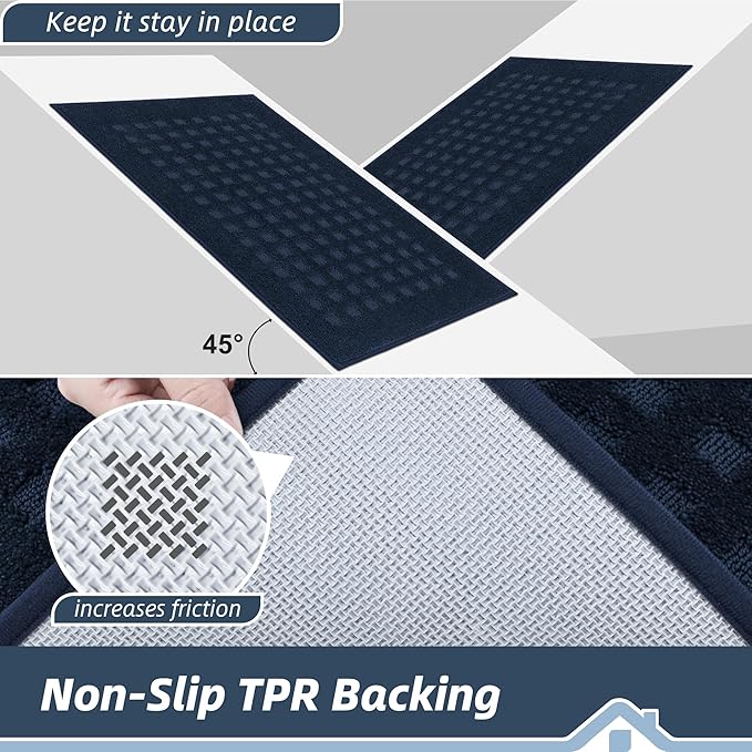 BEQHAUSE Waffle Door Mats Indoor 20"x32", Dog Mat - Image 5