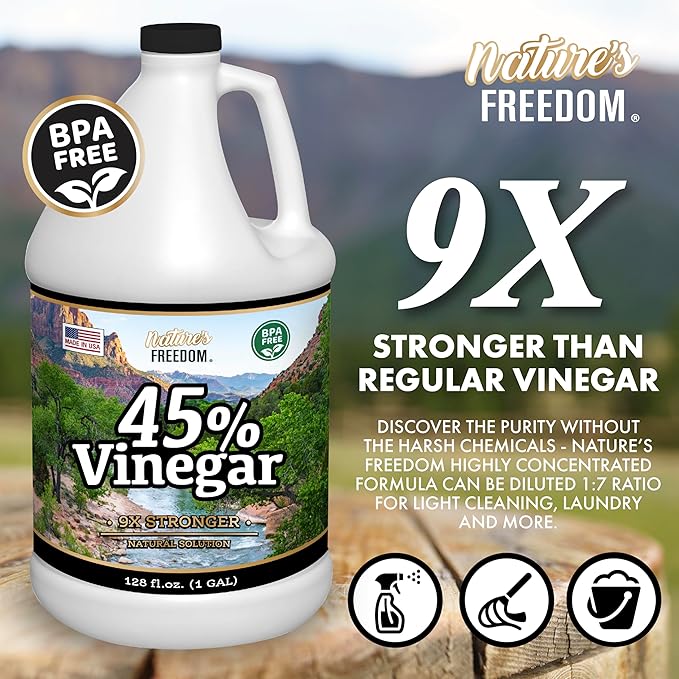 Nature's Freedom 45% Vinegar - Image 2