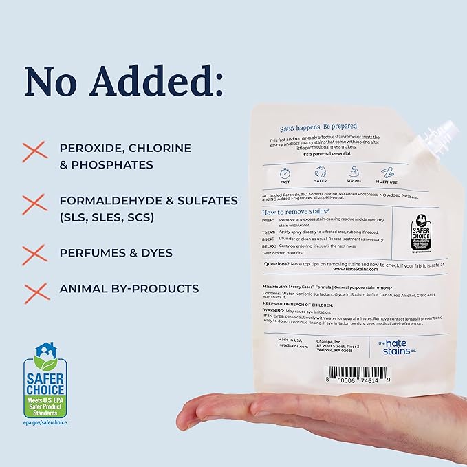 Miss Mouth's Messy Eater Stain Treater - 16oz Refill - Newborn & Baby - Image 5