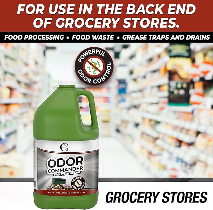 Garbage Commander Odor Commander, Odor Control Spray Bottle, 1 Gallon Refill - Image 8