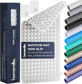 homerella® Bathtub Mat Non Slip 35x16, Incl. Hooks by Homerella