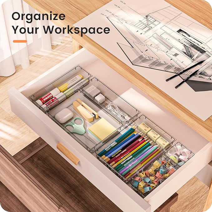 A-LuGei Drawer Organizer, Bathroom Organizers and Storage, Makeup organizer - Image 3