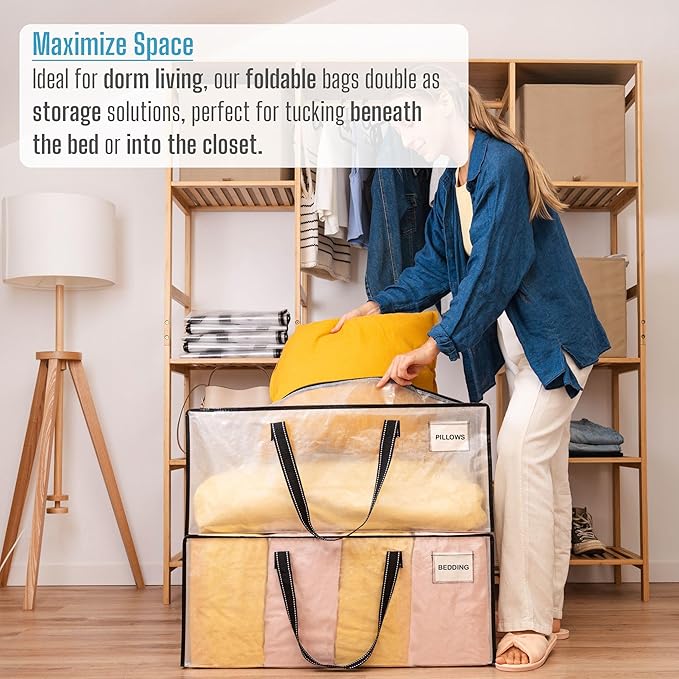 VENO 2 Pack Moving Bags Extra Large Storage Bags - Image 4