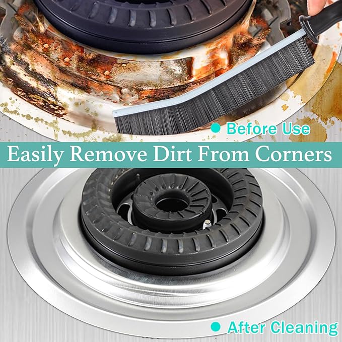 Crevice Cleaning Brush, Gap Cleaning Tool, Home Essentials, Bathroom Cleaner - Image 4