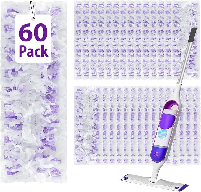 60 Count Disposable Power Mop Refills by Unknown