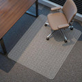 Kuyal Office Chair Mat for Carpet, 46x55 Clear Heavy Duty Computer Chair Mat by Kuyal