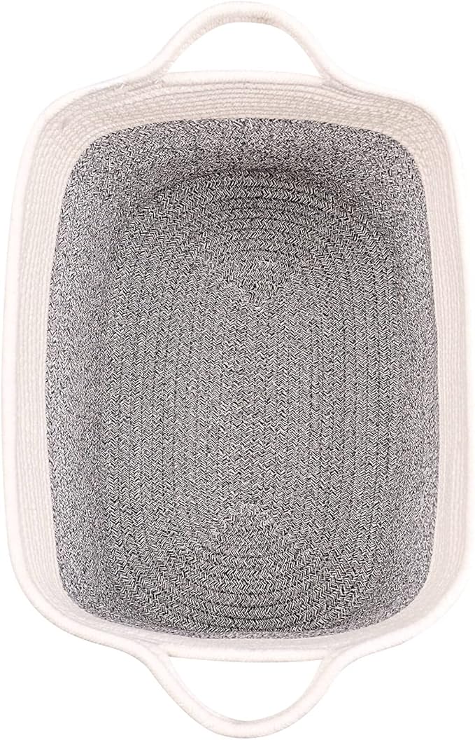 Medium and Large Woven Basket//With Handle, Used - Image 4