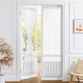 Tollpiz Sheer Curtain Closet Linen Textured Curtain Sheers Doorway Light by Tollpiz