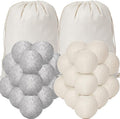 Roowest 56 Pieces Wool Dryer Balls Set 54 Reusable Wool Balls by Roowest
