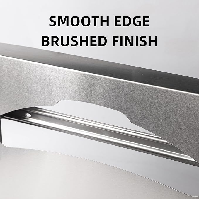 Toilet Seat Cover Dispenser, Commercial Stainless Steel Brushed Toilet Seat - Image 3