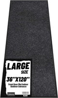 Front Door Mat Indoor Outdoor Entrance, TPR Backing Non-Slip Doormats, Low by Unknown