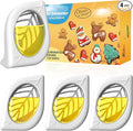 Air Freshener for Home, 4 Pack, Gingerbread, Odor Eliminator for Small Area by Clean-n-Fresh