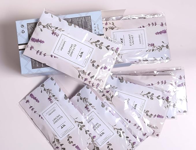 WEALD TRIBE 12 Packs Large-Bag Fresh Linen Scented Sachets - Image 5