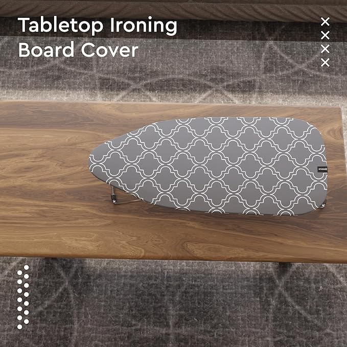 Encasa XO Ironing Board Cover and Pad 28"x12" - Image 6