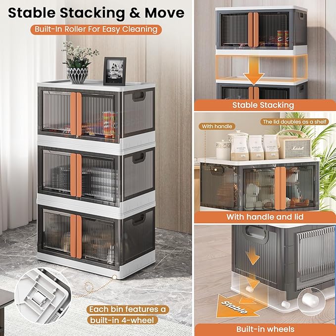19Gal Collapsible Storage Bins - Image 4