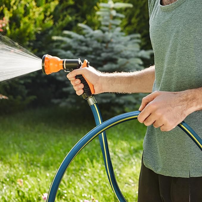 Solution4Patio Homes Green Garden Hose 3/4 in. x 25 ft. -Kink Free, No Leaking - Image 7