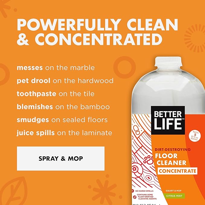 Better Life Floor Cleaner Concentrate- Liquid Multipurpose Cleaner - Image 3