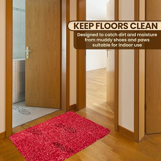 Premium Microfiber Indoor Door Mat – 24"x36" Washable Entry Mat, Waterproof - Image 5