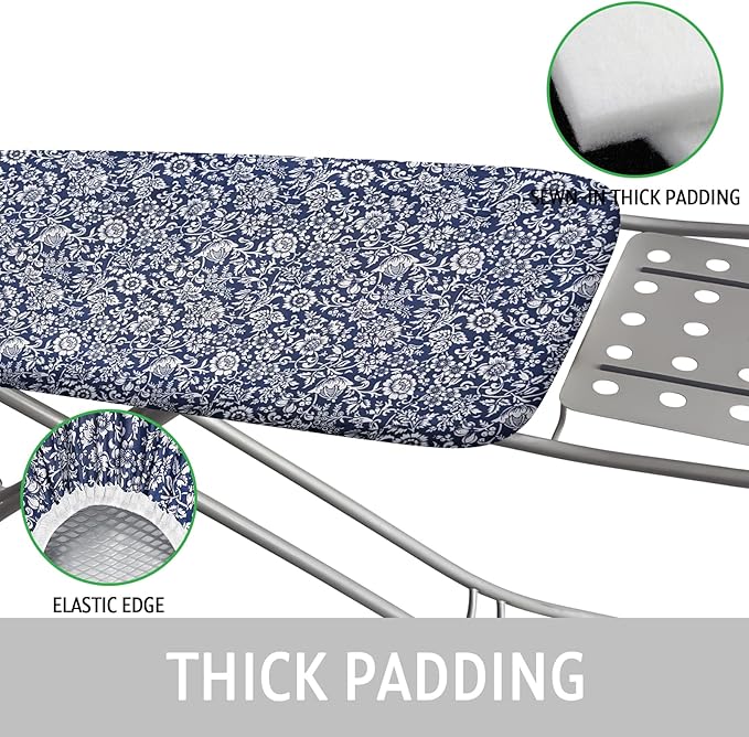 Ironing Board Cover and Pad 15x54 Inch Standard Ironing Board Cover - Image 4