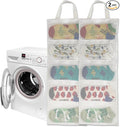 Mesh laundry bags for washing machine, can wash 10 pairs of socks, maintain by Yisiziyo