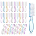 50 Pcs Handle Grip Nail Scrubber Brushes, Manicure Pedicure Cleaning Brushes by Unknown