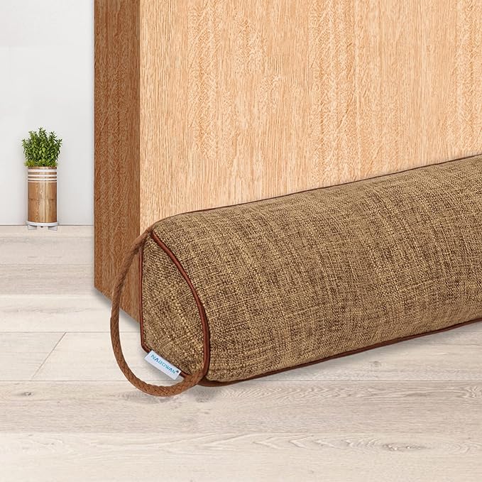 NABOWAN 36" Weighted Under Door Draft Stopper -Triangular Door Draft Blocker by NABOWAN