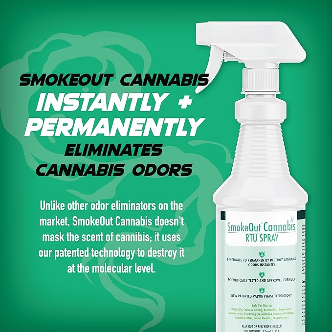 SmokeOut - Commercial Strength Odor Eliminator - Neutralizer, Deodorizer - Image 3