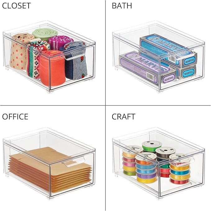 Clarity Pantry Stacking Drawer 8 x 6 x 4 M8 - Image 7