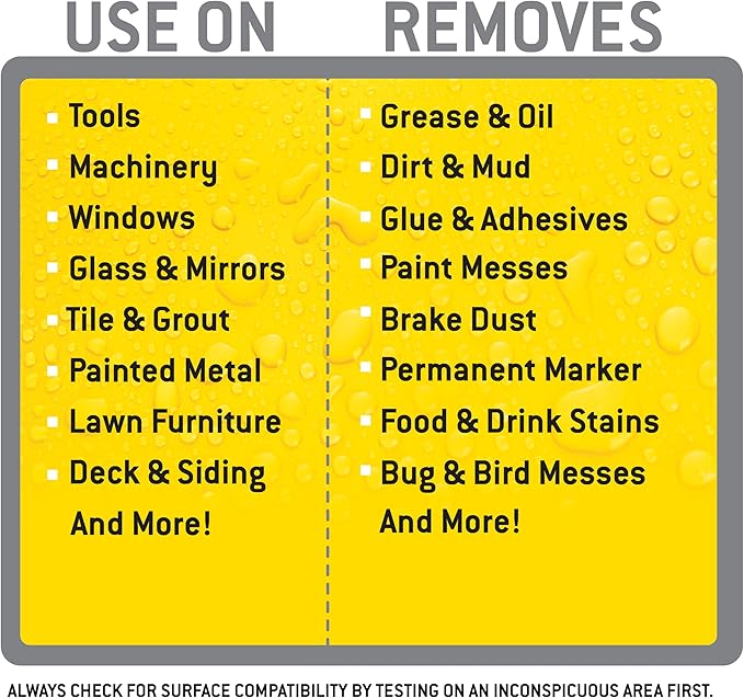 Tub O' Towels Heavy Duty Cleaner and Degreaser Spray Helps in Removing Oil Tar - Image 4
