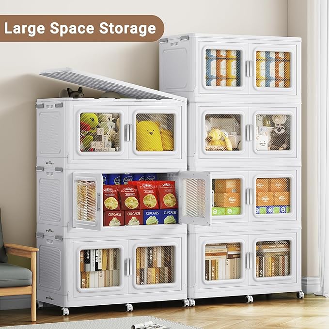 BROVIEW 300 Qt Stackable Storage Bin - Image 3