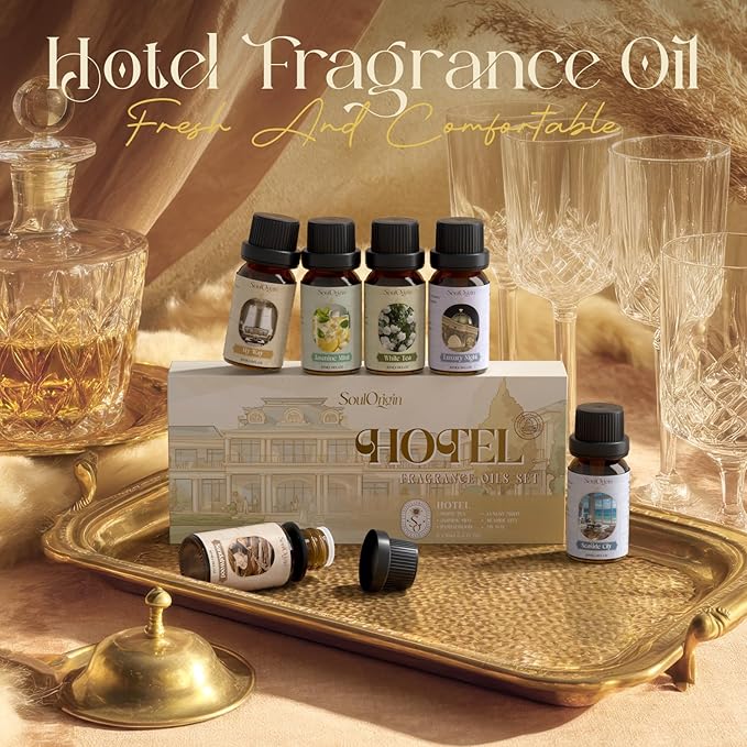 Hotel Fragrance Oils Set, Essential Oil Gift Set - Image 4