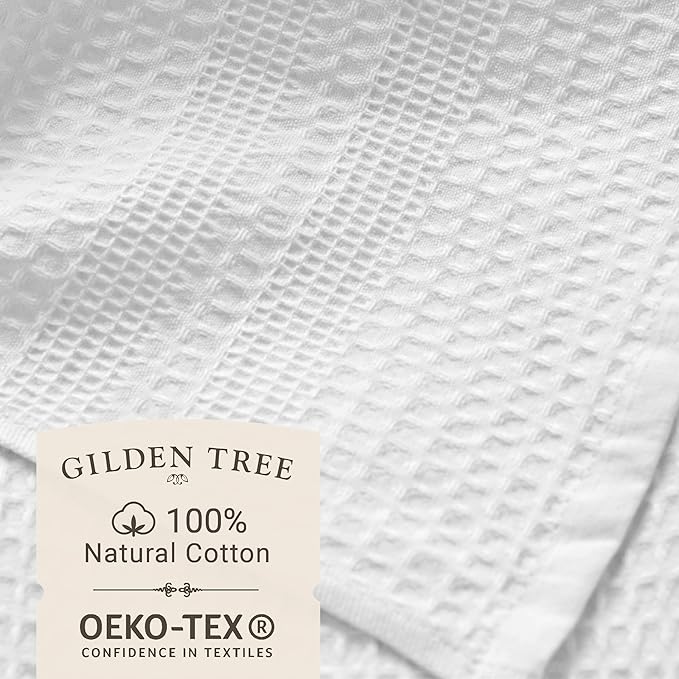 GILDEN TREE Waffle Towels Wash Cloths - Image 2