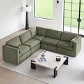CHITA Oversized Modular Sectional Sofa Set, FSC Certified Extra Large 5 Seat V by CHITALIVING